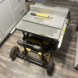 12” Dewalt Table Saw With Stand 
