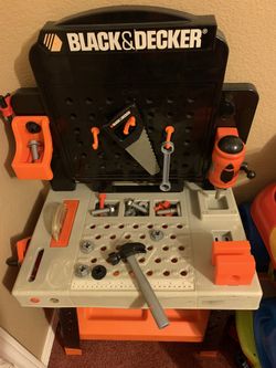 Black & Decker Toy Workbench with Tools