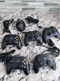 Original Xbox controllers