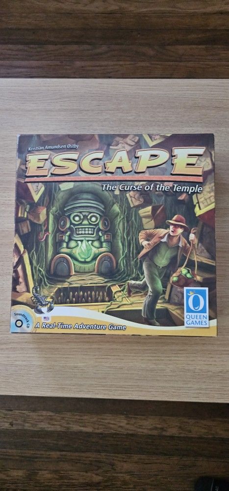 Escape The Curse Of The Temple Board Game