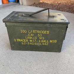 US MILITARY STEEL BOX