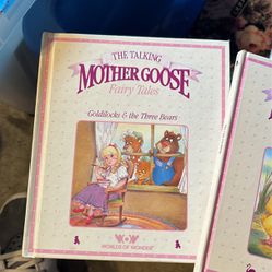 Vintage Mother Goose Books 2 For $15