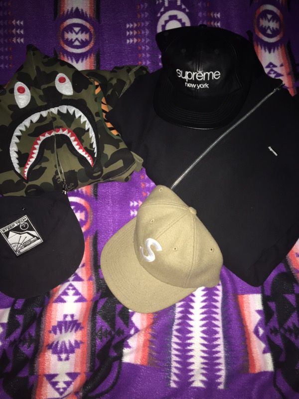 Bape Shark Hoodie, Supreme Hoodie, Supreme Hats