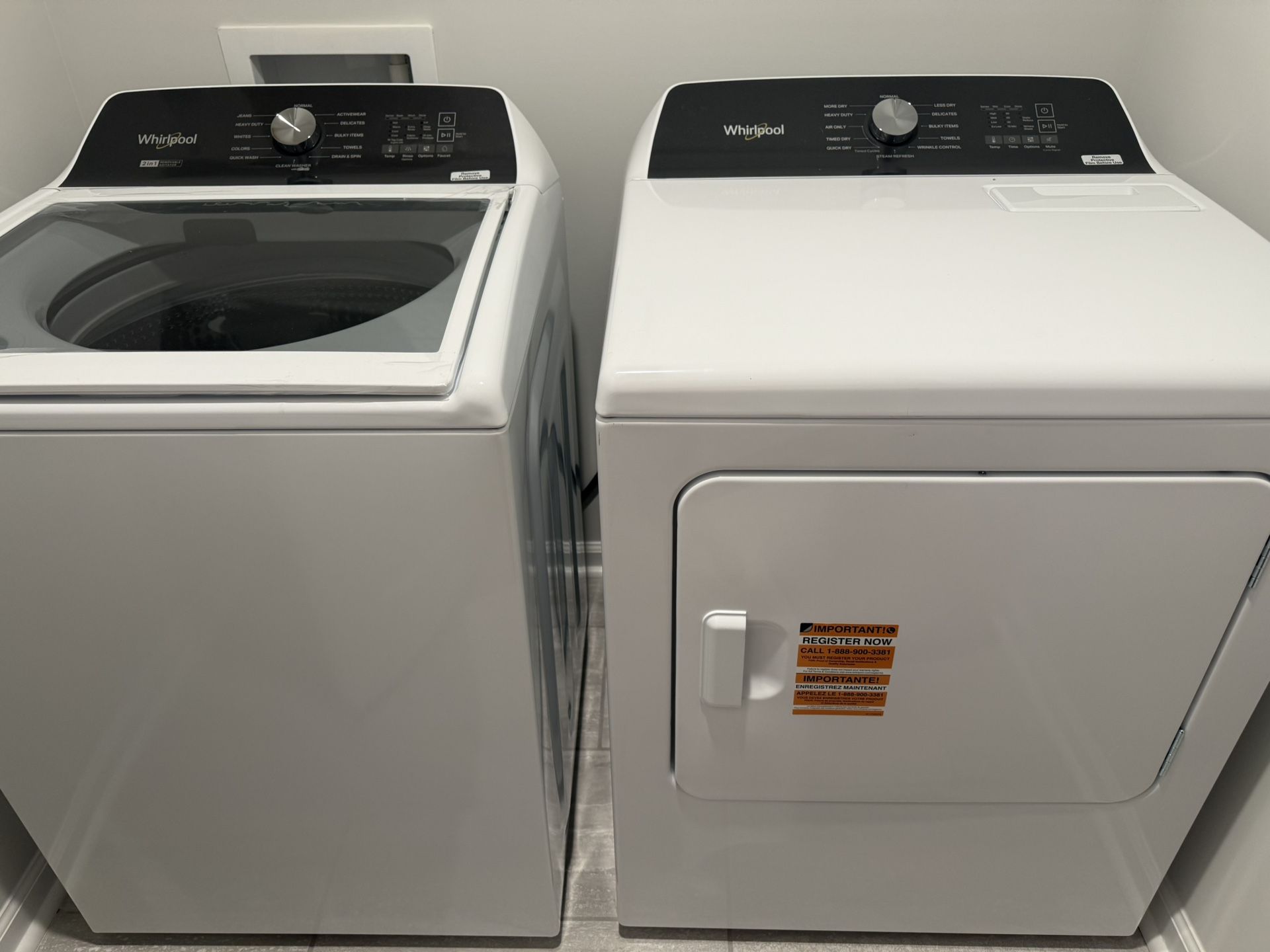 Washer & Dryer Set