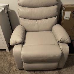 Leather Recliner - Nursing Chair 