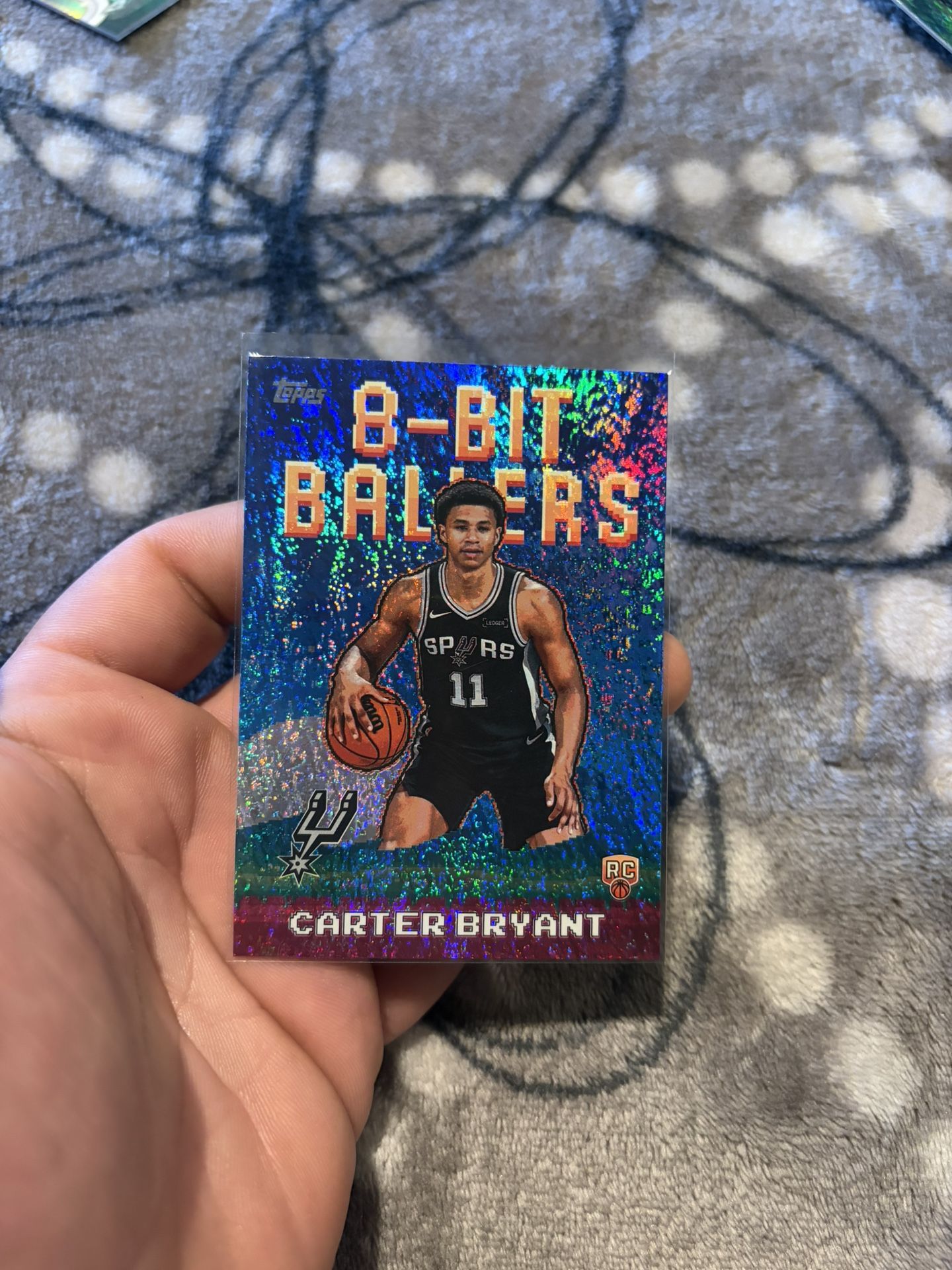 Carter Bryant 8 Bit Ballers Foil Rookie 