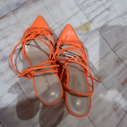 Orange Heels