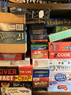 Board games galore