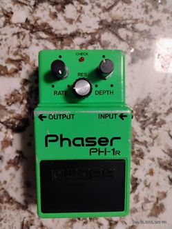 Vintage 1980 Boss PH-1R Phaser (MIJ Silver Screw - Batch 0100/Vintage/Early model/Japan