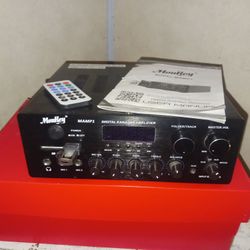 Karaoke FM Stereo With Effects And Speakers