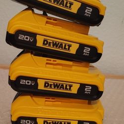 DeWalt 20 Volt Battery $35 Each One Or $100 For All 4 Batteries..Firm On Price... Brand New.. Pickup Only..