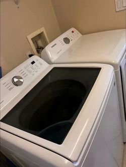Samsung Top Load Washing Machine and Dryer