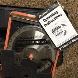 Avanti Pro Stacked Dado 8” Blade Set
