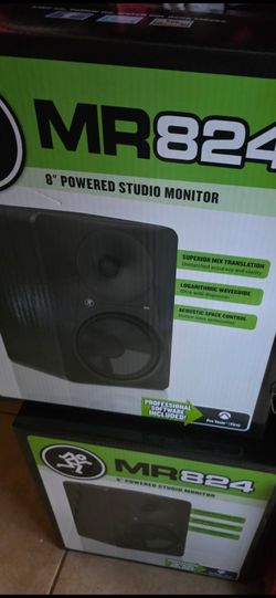 Studio Audio Monitor Mackie MR824 new
