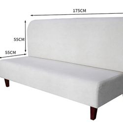 Cream Futon Pad Cover