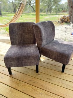 Set of 2 Armless Accent Chairs - Ashley’s Offers Accepted