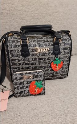 Beautiful  Juicy Couture Print Strawberry Purse Collection  $55
