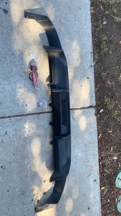 New 2023 Toyota Camry XSE Rear Diffuser Kit w/ LED Brake Light