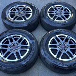 Brand New 18" Inch Oem Toyota Tacoma Tundra 4runner Land Cruiser Wheels Rims 6x139.7 6x5.5 Bolt Pattern Goodyear Tires Hablo Español