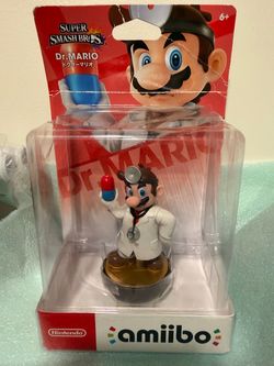 Dr. Mario Super Smash Bros. Amiibo Figure