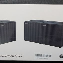 Dual-Band AX1800 WiFi 6 Mesh Wi-Fi System | Replaces Routers and Extenders | Covers up to 6,000 sq.ft. | 2 Gigabit Ports per Unit, 3 Packs
