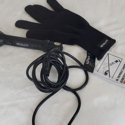 Curling Iron + protective Glove 