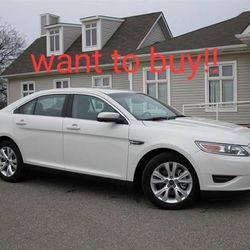 Want To Buy 2010 Ford Taurus Sel.