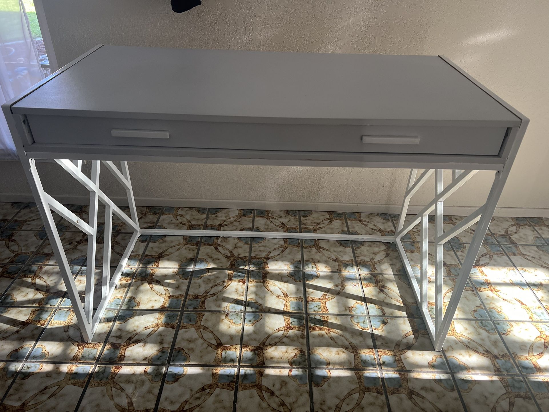 Desk - White, Drawer - $25