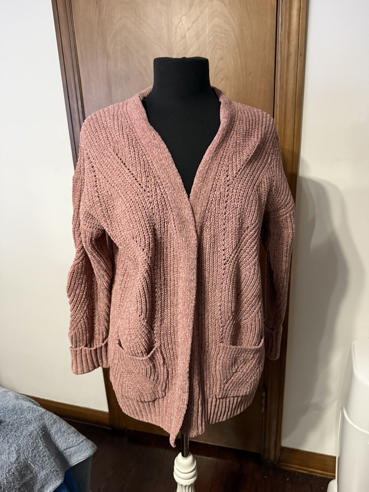 Rustic Pink Cardigan