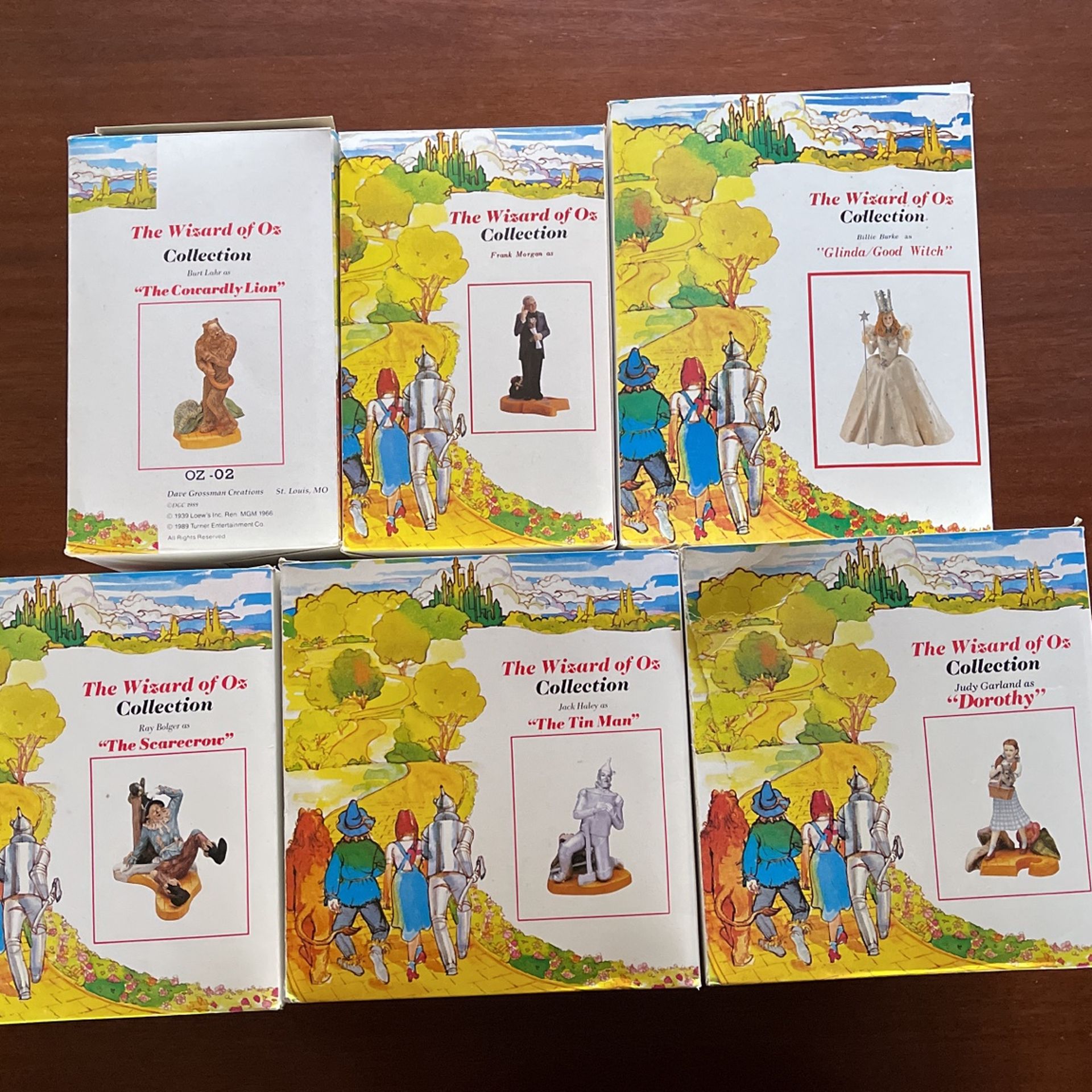 Wizard Of Oz Collectible Figurines NEW