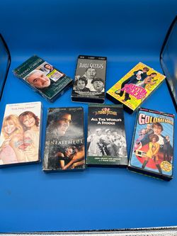 Lot of 7 VHS movies: Three Stooges, Austin Powers