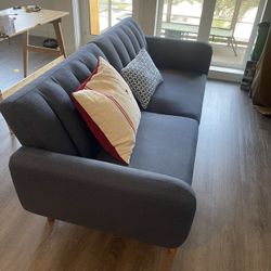 Novogratz Brittany Sofa Futon - Navy