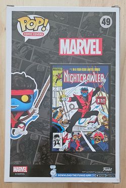 Marvel Nightcrawler Comic Covers Funko Pop #49