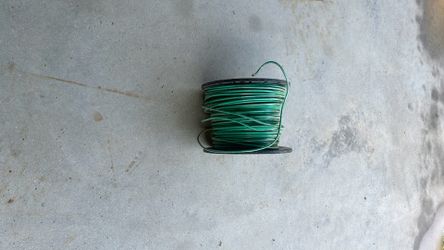Green solid wire