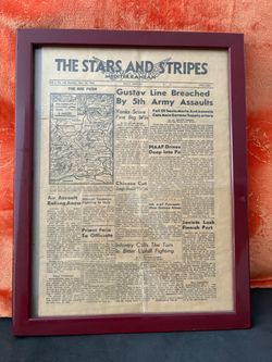 Framed article