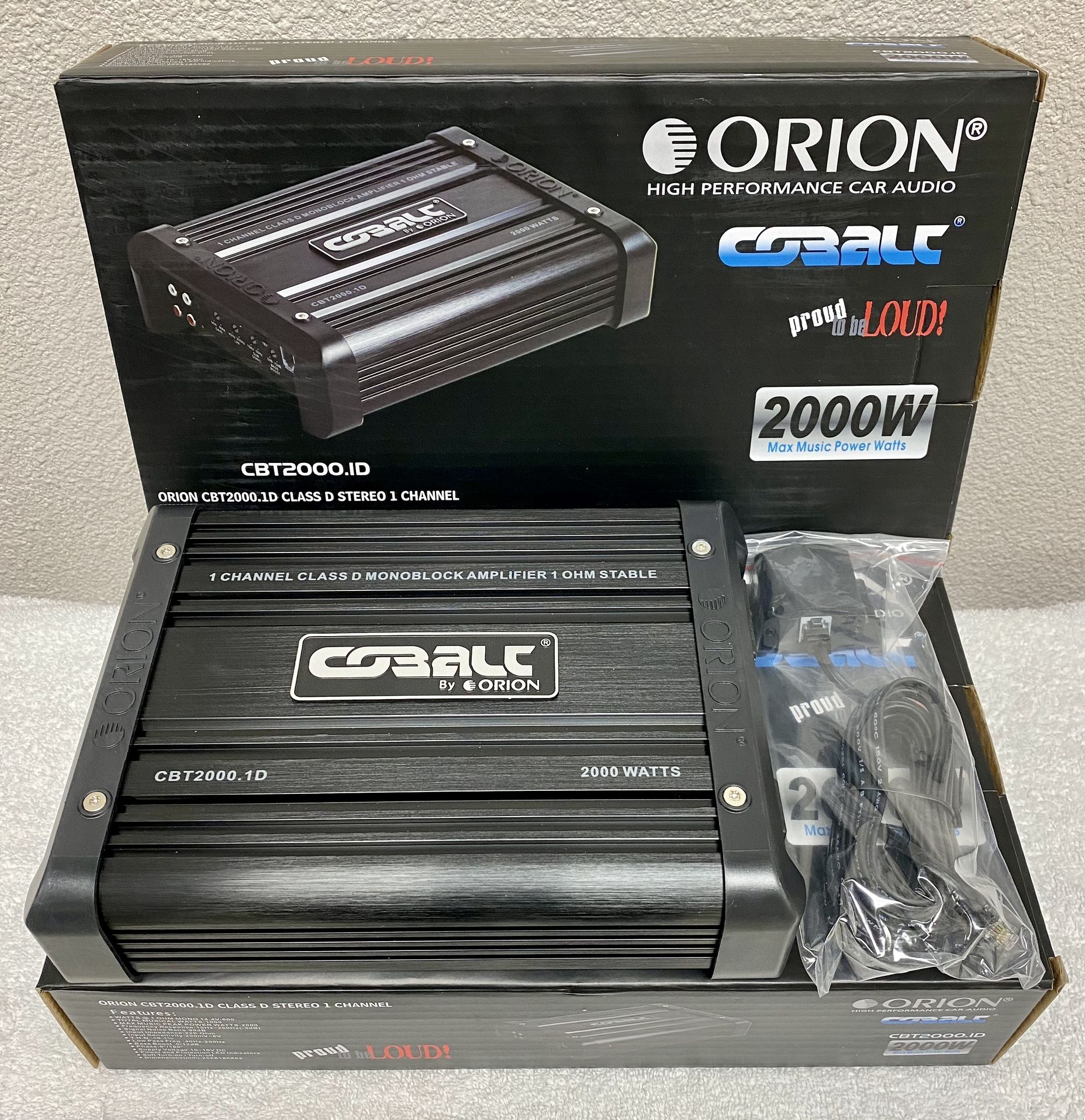New Orion 2000 Watts Max Monoblock Car Audio Bass Amplifier w/ Remote Bass Knob (No Credit Easy Financing) 🔊🔥
