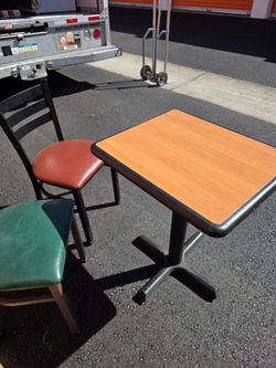 Restaurant Booth and Table Set chairs