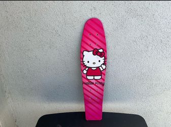 Hello kitty skateboard
