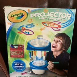New Sealed Crayola Projector Light Designer 