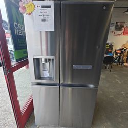 LG side by side refrigerator(crazy deal）