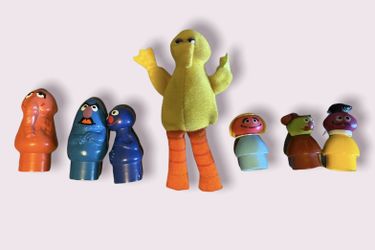 Vintage Sesame Street Toys 