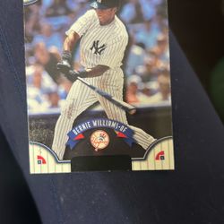 Dodger trading card