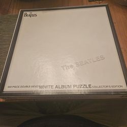 Collector's Beatles White Album Puzzle