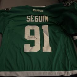 Signed Premium Dallas Stars Jersey - Tyler Seguin
