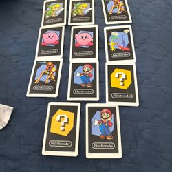 Nintendo   Lot Of  11  A  R   Cards For   A R.  Games