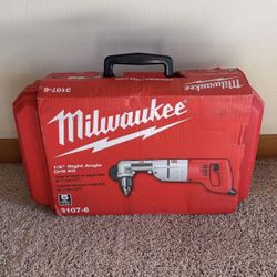 Milwaukee 1/2 Right Angle Drill Kit 3107-6