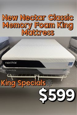 New Nectar Classic Memory Foam King Mattress