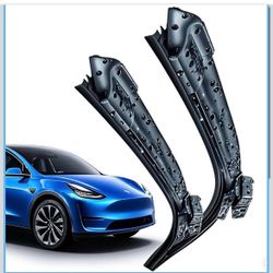 🚗 🔥 Clearance! Tesla Model Y Wiper Blades 26”+20” – All-Season Beam Blades (2-Pack)