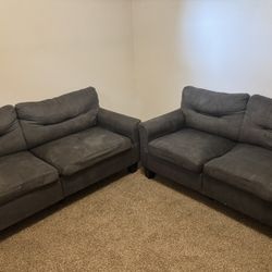sofa and loveseat set