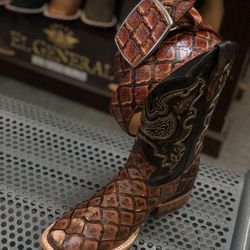 Botas Y Cinto Vaquero 